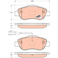 TRW Brake Pads GDB1746 - Brake Pads