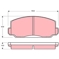 TRW Brake Pads GDB175 - Brake Pads