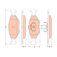 TRW Brake Pads GDB1751 - Brake Pads
