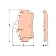 TRW Brake Pads GDB1757 - Brake Pads