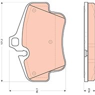 TRW Brake Pads GDB1758 - Brake Pads