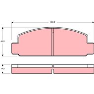 TRW Brake Pads GDB176 - Brake Pads