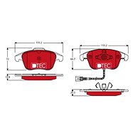TRW Brzdové destičky GDB1762DTE - Brake Pads