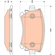 TRW Brake Pads GDB1769 - Brake Pads