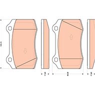 TRW Brake Pads GDB1772 - Brake Pads