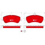 TRW Brake Pads GDB1798DTE - Brake Pads