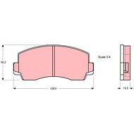 TRW Brake Pads GDB180 - Brake Pads