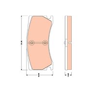 TRW Brake Pads GDB1801 - Brake Pads