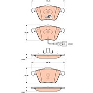TRW Brake Pads GDB1809 - Brake Pads