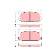 TRW Brake Pads GDB181 - Brake Pads