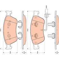 TRW Brake Pads GDB1811 - Brake Pads