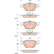 TRW Brake Pads GDB1815 - Brake Pads