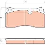 TRW Brake Pads GDB1816 - Brake Pads