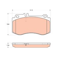 TRW Brake Pads GDB1822 - Brake Pads