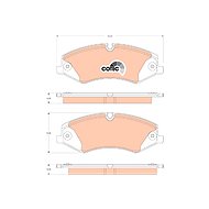 TRW Brake Pads GDB1825 - Brake Pads