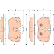 TRW Brake Pads GDB1827 - Brake Pads