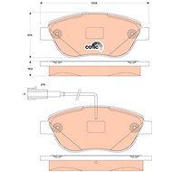 TRW Brake Pads GDB1829 - Brake Pads