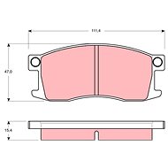 TRW Brake Pads GDB185 - Brake Pads