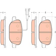 TRW Brake Pads GDB1851 - Brake Pads