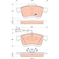 TRW Brake Pads GDB1865 - Brake Pads