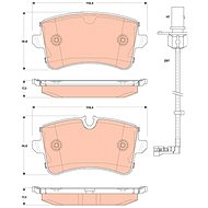 TRW Brake Pads GDB1866 - Brake Pads
