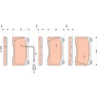 TRW Brake Pads GDB1871 - Brake Pads