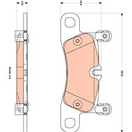 TRW Brake Pads GDB1876 - Brake Pads