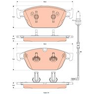 TRW Brake Pads GDB1884 - Brake Pads