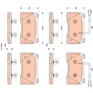 TRW Brake Pads GDB1888 - Brake Pads