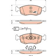 TRW Brake Pads GDB1899 - Brake Pads