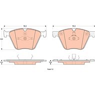 TRW Brake Pads GDB1915 - Brake Pads