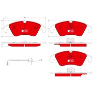 TRW Brake Pads GDB1916DTE - Brake Pads