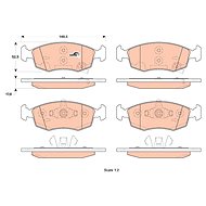 TRW Brake Pads GDB1921 - Brake Pads