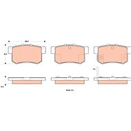 TRW Brake Pads GDB1923 - Brake Pads