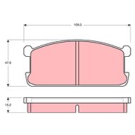TRW Brake Pads GDB194 - Brake Pads