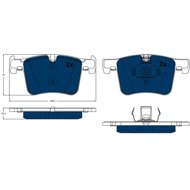 TRW Brake Pads GDB1942BTE - Brake Pads