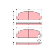 TRW Brake Pads GDB196 - Brake Pads