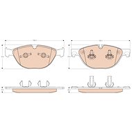 TRW Brake Pads GDB1963 - Brake Pads