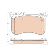 TRW Brake Pads GDB1972 - Brake Pads