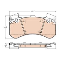 TRW Brake Pads GDB1976 - Brake Pads