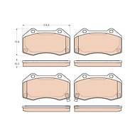 TRW Brake Pads GDB1979 - Brake Pads