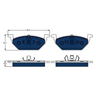 TRW Brake Pads GDB1984BTE - Brake Pads
