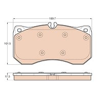 TRW Brake Pads GDB1996 - Brake Pads