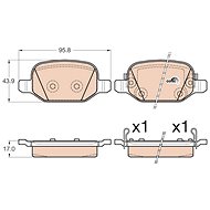 TRW Brake Pads GDB2002 - Brake Pads