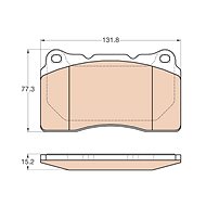 TRW Brake Pads GDB2007 - Brake Pads