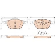 TRW Brake Pads GDB2011 - Brake Pads