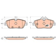 TRW Brake Pads GDB2038 - Brake Pads