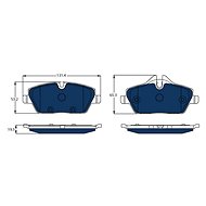 TRW Brake Pads GDB2038BTE - Brake Pads