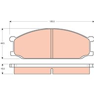 TRW Brake Pads GDB204 - Brake Pads