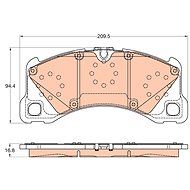 TRW Brake Pads GDB2052 - Brake Pads